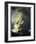 The Storm on the Sea of Galilee-Rembrandt van Rijn-Framed Premium Giclee Print