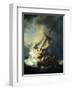 The Storm on the Sea of Galilee-Rembrandt van Rijn-Framed Premium Giclee Print