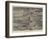 The Storm on the Thames, Tuesday, 18 January-null-Framed Giclee Print