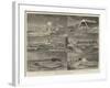 The Storm on the Thames, Tuesday, 18 January-null-Framed Giclee Print