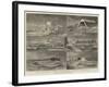 The Storm on the Thames, Tuesday, 18 January-null-Framed Giclee Print