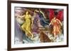 The Storm Spirits, 1900-Evelyn De Morgan-Framed Giclee Print