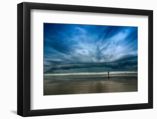 The Storm Surfer-José Eduardo F.-Framed Photographic Print