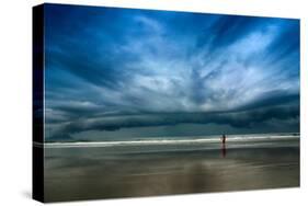 The Storm Surfer-José Eduardo F.-Stretched Canvas