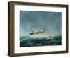 The Storm-Tossed Vessel, 1890-93-Henri Rousseau-Framed Premium Giclee Print