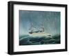 The Storm-Tossed Vessel, 1890-93-Henri Rousseau-Framed Giclee Print