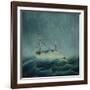 The Storm-Tossed Vessel, C.1899-Henri Rousseau-Framed Giclee Print