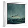 The Storm-Tossed Vessel, C.1899-Henri Rousseau-Framed Giclee Print