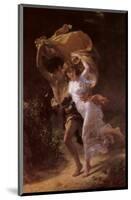 The Storm-Pierre-Auguste Cot-Mounted Art Print