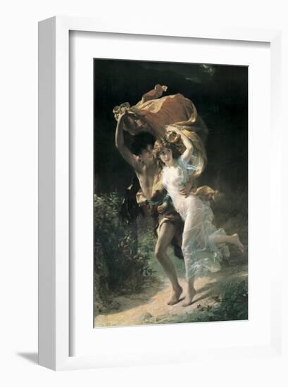 The Storm-Pierre-Auguste Cot-Framed Premium Giclee Print