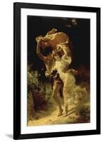 The Storm-Pierre-Auguste Cot-Framed Giclee Print