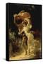 The Storm-Pierre-Auguste Cot-Framed Stretched Canvas