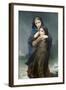 The Storm-William Adolphe Bouguereau-Framed Art Print