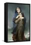The Storm-William Adolphe Bouguereau-Framed Stretched Canvas