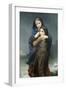 The Storm-William Adolphe Bouguereau-Framed Art Print