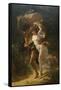 The Storm-Pierre-Auguste Cot-Framed Stretched Canvas