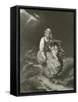 The Storm-Hippolyte Delaroche-Framed Stretched Canvas