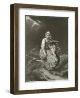 The Storm-Hippolyte Delaroche-Framed Giclee Print