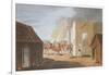 The Storming of a Large Storehouse Near Rus Ul Khyma Where Capt. Dancey of Hm 65th Regt. Was Killed-R. Temple-Framed Giclee Print