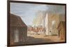 The Storming of a Large Storehouse Near Rus Ul Khyma Where Capt. Dancey of Hm 65th Regt. Was Killed-R. Temple-Framed Giclee Print