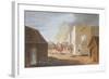 The Storming of a Large Storehouse Near Rus Ul Khyma Where Capt. Dancey of Hm 65th Regt. Was Killed-R. Temple-Framed Giclee Print