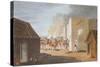 The Storming of a Large Storehouse Near Rus Ul Khyma Where Capt. Dancey of Hm 65th Regt. Was Killed-R. Temple-Stretched Canvas