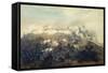 The Storming of Chapultepec Castle by American Troops, September 14, 1847-Carl Nebel-Framed Stretched Canvas