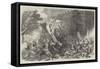 The Storming of Delhi, the Cashmere Gate-null-Framed Stretched Canvas