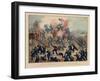 The Storming of Fort Donelson, Pub. by Currier and Ives, 1862-null-Framed Giclee Print