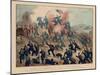 The Storming of Fort Donelson, Pub. by Currier and Ives, 1862-null-Mounted Giclee Print