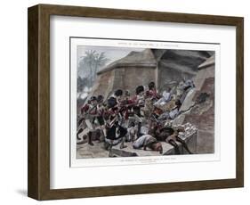 The Storming of Seringapatam Resulting in the Death of Tippu Sultan, 1894-Richard Caton Woodville II-Framed Giclee Print