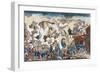 The Storming of the Bastille, 14 July 1789-null-Framed Giclee Print