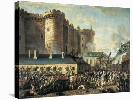 The Storming of the Bastille-null-Stretched Canvas