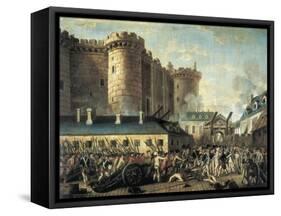 The Storming of the Bastille-null-Framed Stretched Canvas