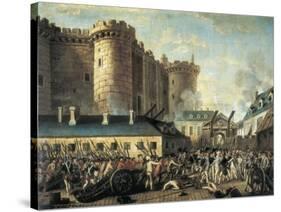 The Storming of the Bastille-null-Stretched Canvas