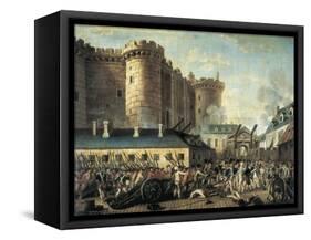 The Storming of the Bastille-null-Framed Stretched Canvas