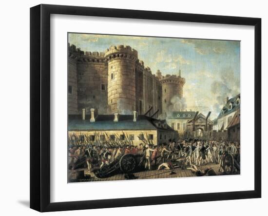 The Storming of the Bastille-null-Framed Art Print