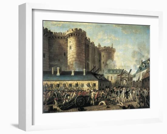 The Storming of the Bastille-null-Framed Art Print