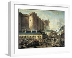 The Storming of the Bastille-null-Framed Art Print