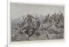 The Storming of the Dargai Ridge by the Gordon Highlanders-Richard Caton Woodville II-Framed Giclee Print