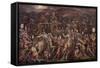 The Storming of the Fortress Near Porta Camollia in Siena, 1570-Giorgio Vasari-Framed Stretched Canvas