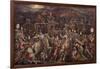 The Storming of the Fortress Near Porta Camollia in Siena, 1570-Giorgio Vasari-Framed Giclee Print