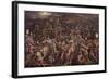 The Storming of the Fortress Near Porta Camollia in Siena, 1570-Giorgio Vasari-Framed Giclee Print