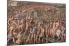 The Storming of the Fortress of Stampace in Pisa, 1568-1571-Giorgio Vasari-Mounted Giclee Print