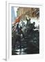 The Storming of the Winter Palace, St Petersburg, Russian Revolution, October 1917-null-Framed Giclee Print