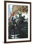 The Storming of the Winter Palace, St Petersburg, Russian Revolution, October 1917-null-Framed Giclee Print