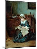 The Story Book, 1864-93-Robert Alexander Hillingford-Mounted Giclee Print