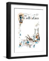 The Story Book Circus - Child Life-Hazel Frazee-Framed Premium Giclee Print