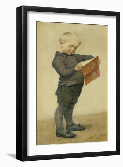 The Story Book-Emilie Mundt-Framed Giclee Print