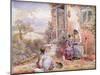 The Story Book-Myles Birket Foster-Mounted Giclee Print